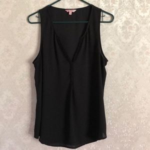 Black shear tank top! All offers welcomed!
